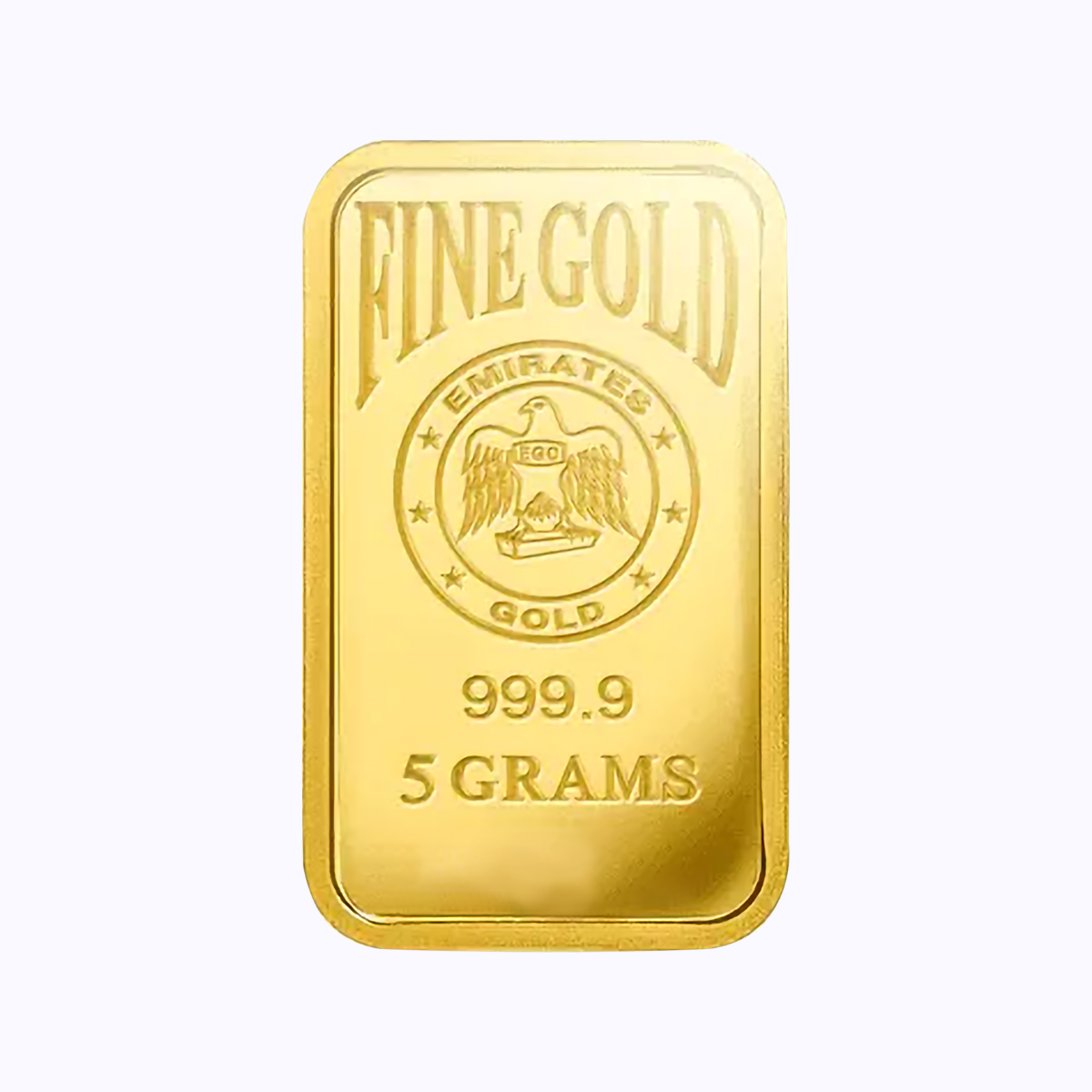 Emirates Gold - 5 Grams Investment Gold Bar (999.9) view 2