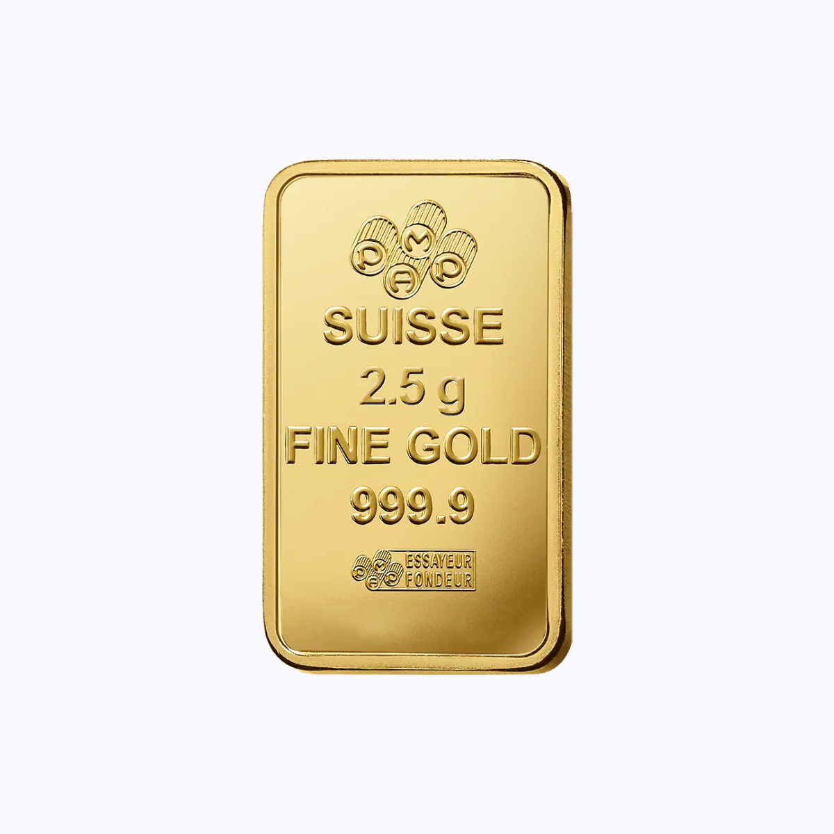 PAMP - 2.5 Grams Investment Gold Bar (999.9) view 4