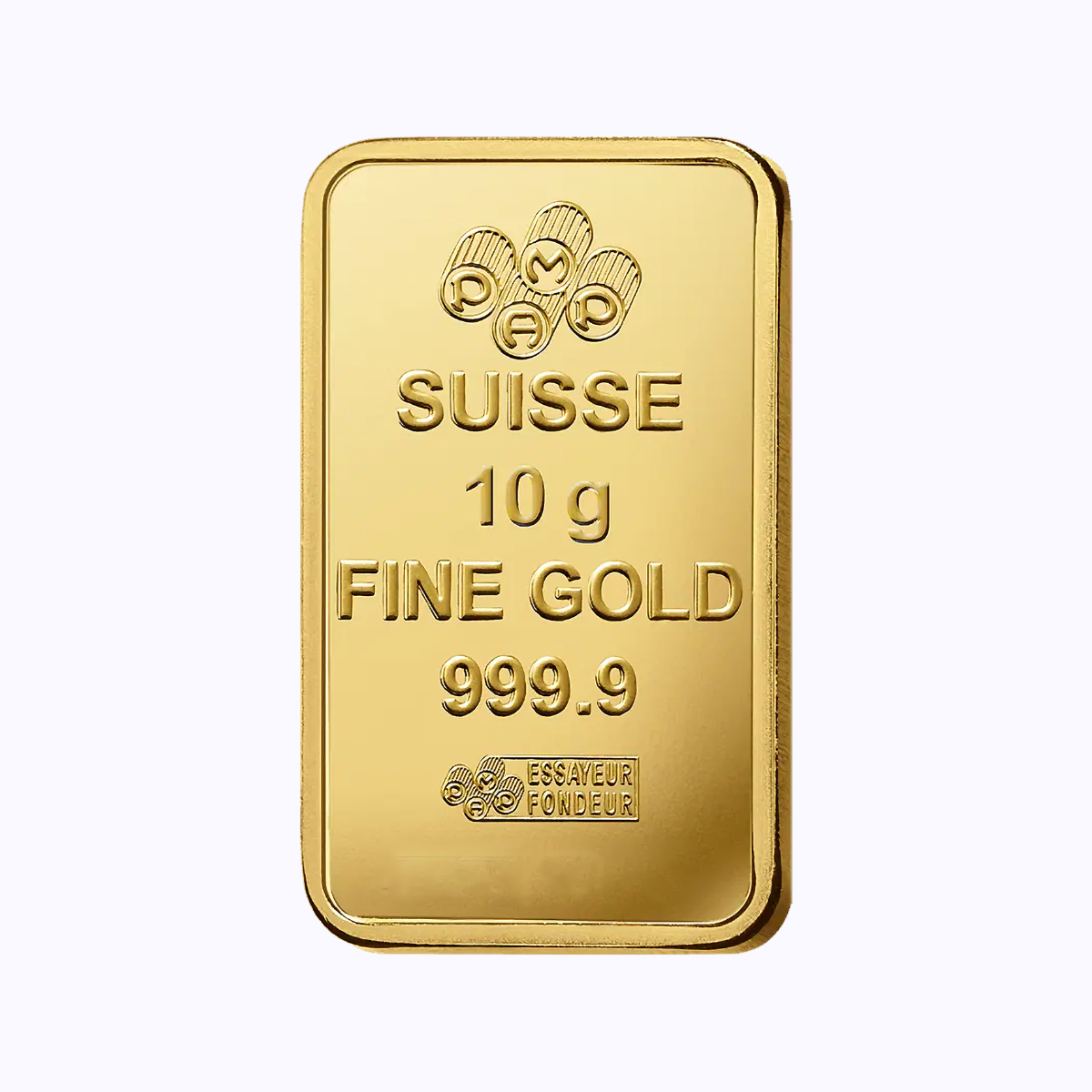 PAMP - 10 Grams Investment Gold Bar (999.9) view 4