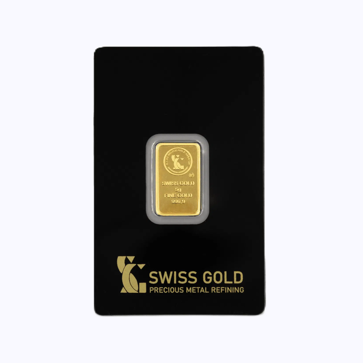 Swiss Gold - 5 Grams Investment Gold Bar (999.9) view 2