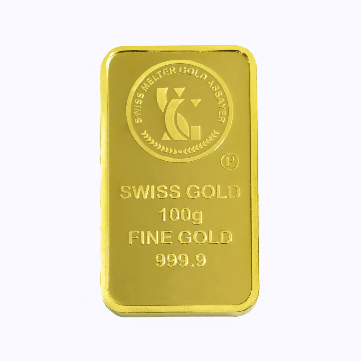 Swiss Gold - 100 Grams Investment Gold Bar (999.9) view 3